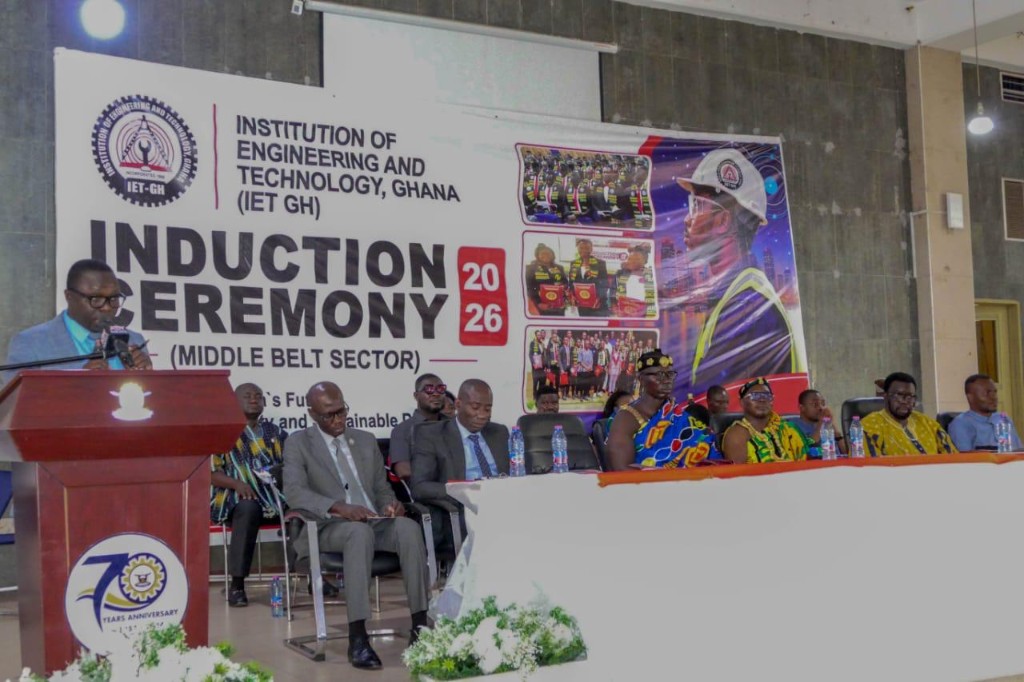 Induction Ceremony 2026 — Middle Belt Sector stage and dignitaries